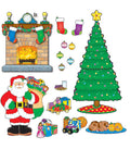 Christmas Scene Bulletin Board Set 5 10 Reviews |  59 pieces