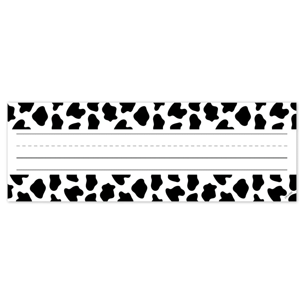 COW PRINT (FF) NAME PLATES