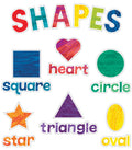 World of Eric Carle Shapes Mini Bulletin Board Set |  32 pieces Grade PK-2 | Ages 4-8