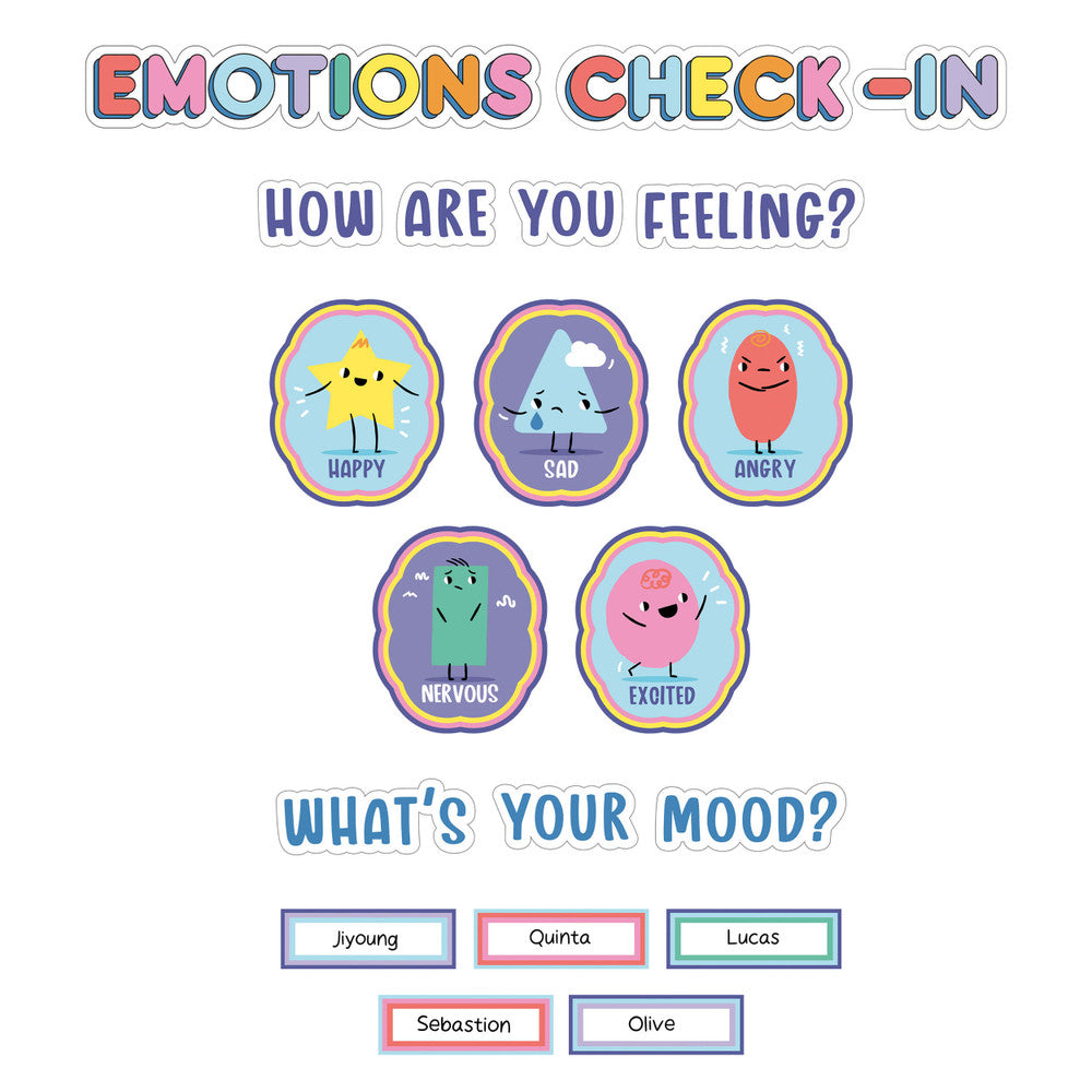 WE STICK TOGETHER EMOTIONS CHECK-IN PRE-PUNCHED BB