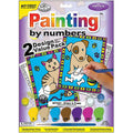 PAINTING BY NUMBERS KITTEN & PUPPY 12 PC