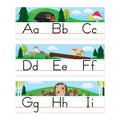 Woodland Friends Alphabet Line Bulletin Board | 11pcs