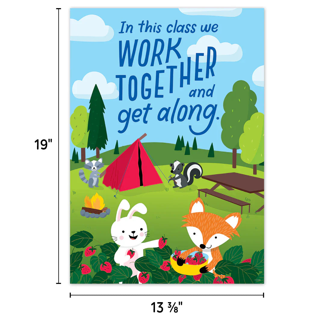 Woodland Friends Inspire U |  4-Poster Pack | Woodland Friends