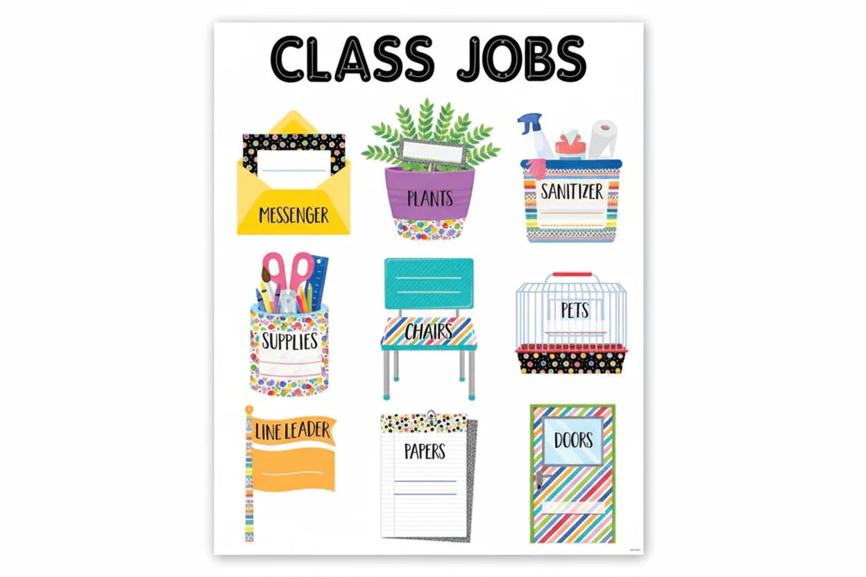 Class Jobs Core Decor Chart