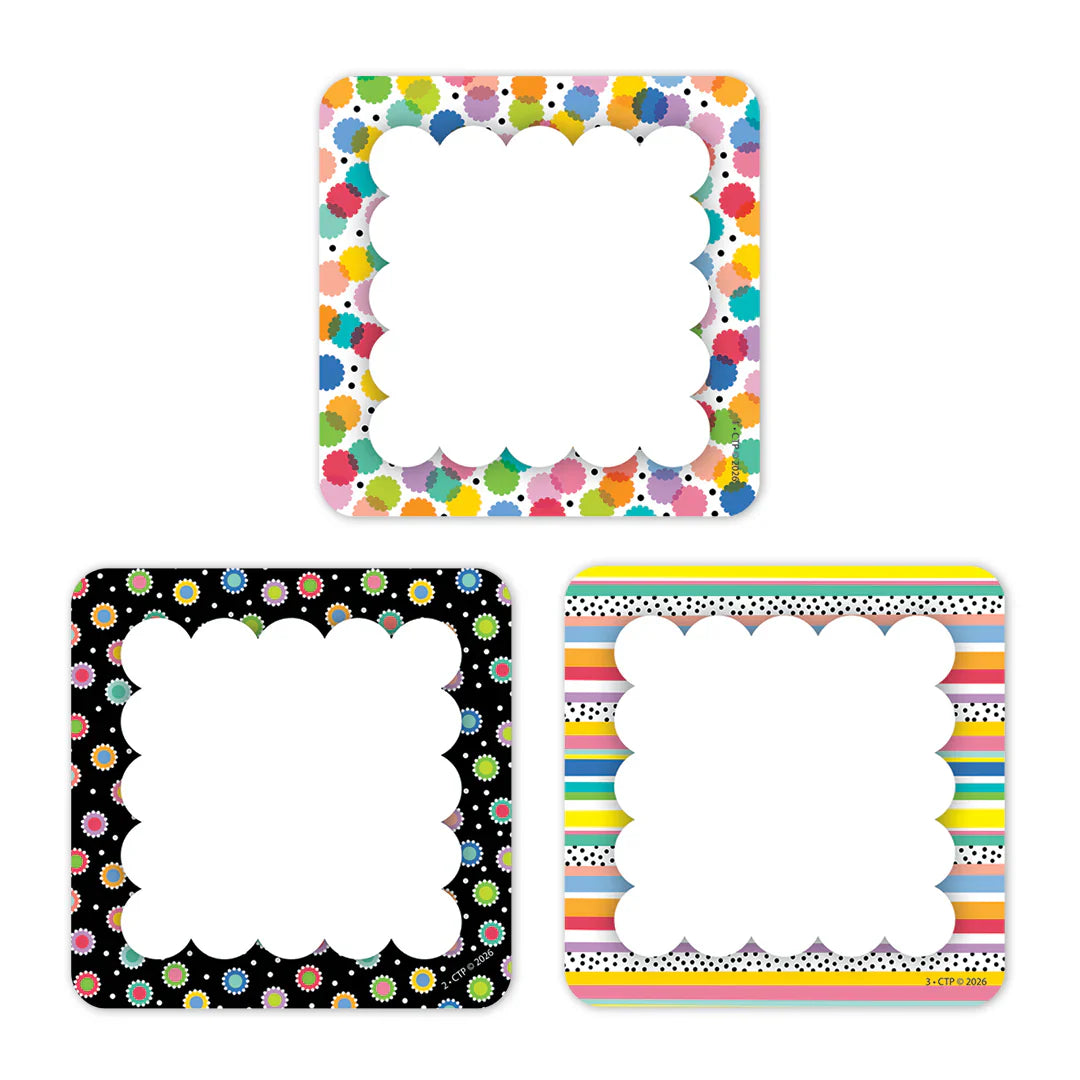 Core Decor Pattern Play Cards | 3" | Designer Cut-Outs | 36 pieces