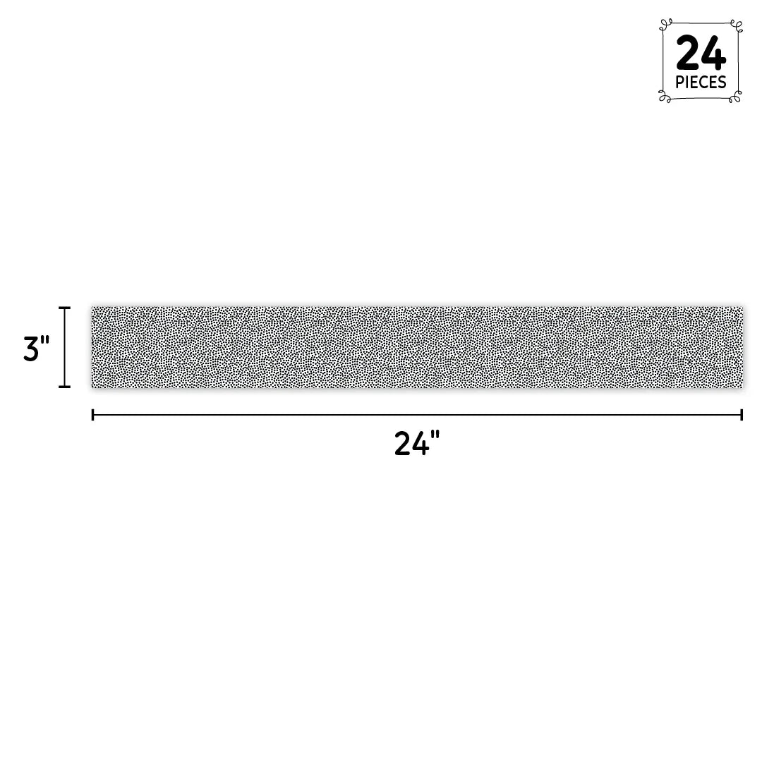 Core Decor Mini Messy Dots EZ Border | 24pcs | 24-inch strips