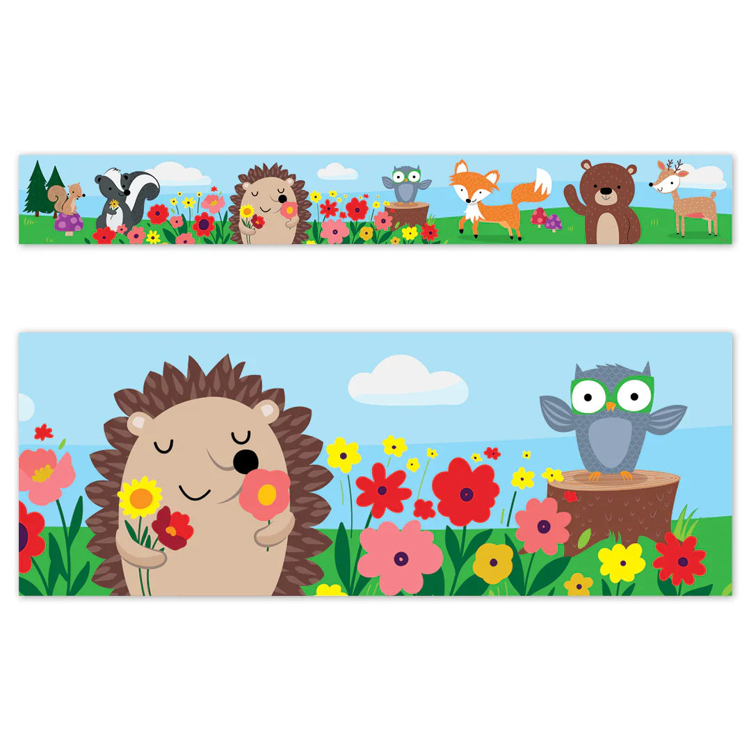 Woodland Friends EZ Border | 24pcs | 24-inch strips