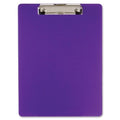 PLASTIC CLIPBOARD PURPLE LETTER