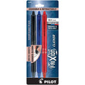 FriXion Clicker Erasable Pens Retractable Gel Ink Pens 1.0 mm Bold Point Asst. Color Pkg. 3