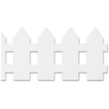 WHITE FENCE BORDERS