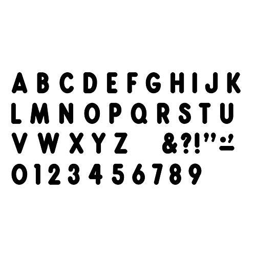 BLACK UPPERCASE BILLBOARD LETTER