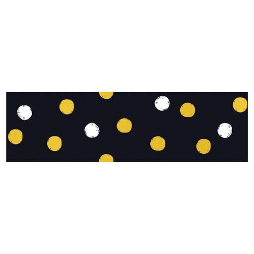 I LOVE METAL DOTS BORDER