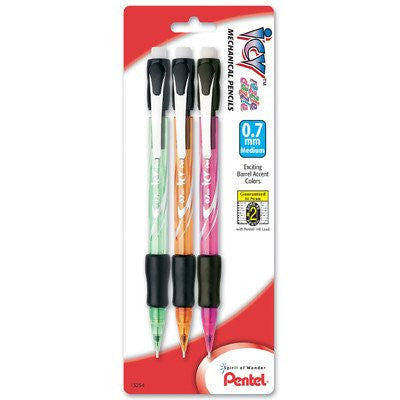 Icy Razzle-Dazzle Mechanical Pencil 0.7mm Pkg. 3