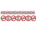 NO BULLUING DIE CUT BORDER
