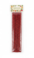 Red Glitter Chenille |30 pcs