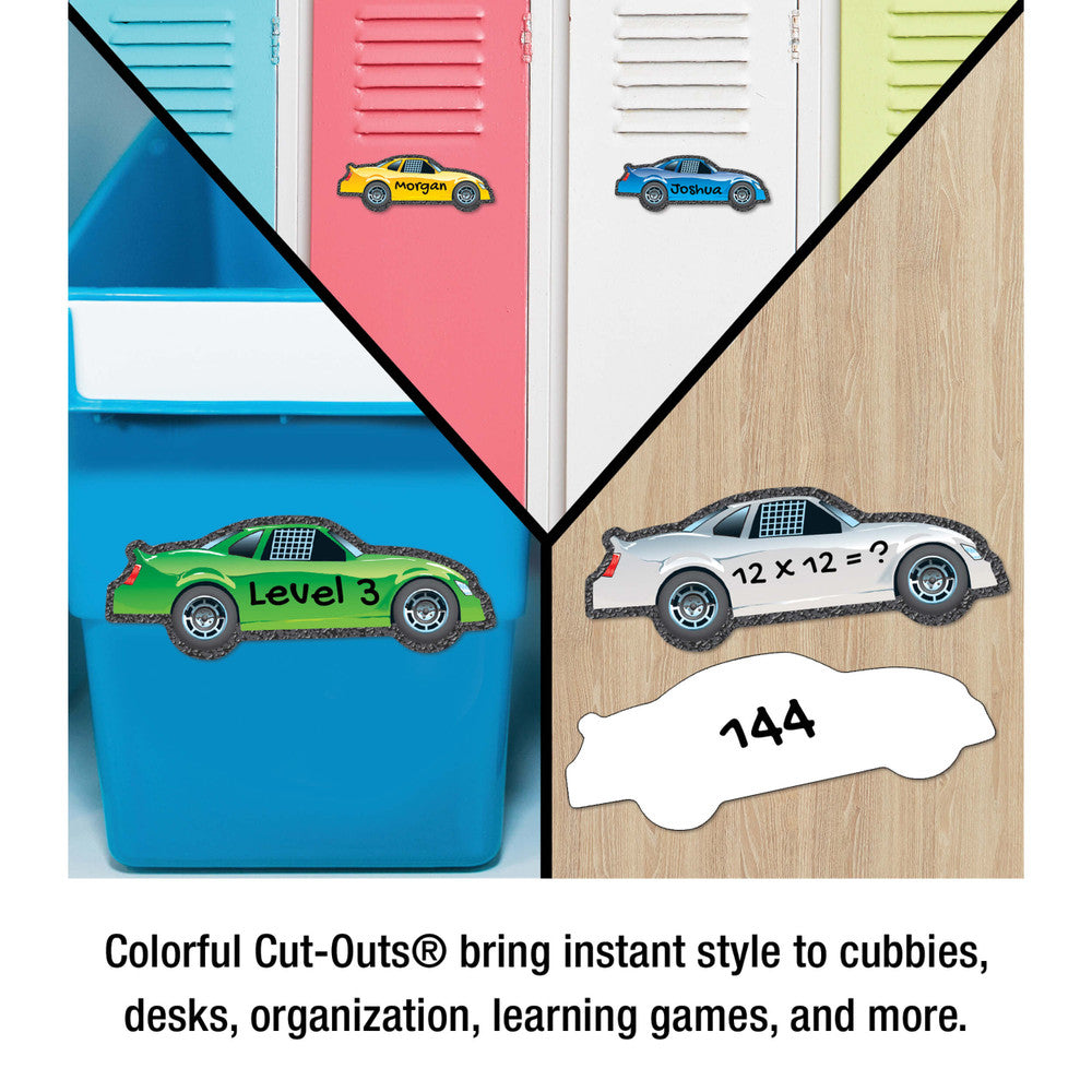 Race Cars Cutouts | 48 cut-outs