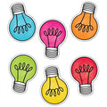 Colorful Light Bulbs Cut-Outs