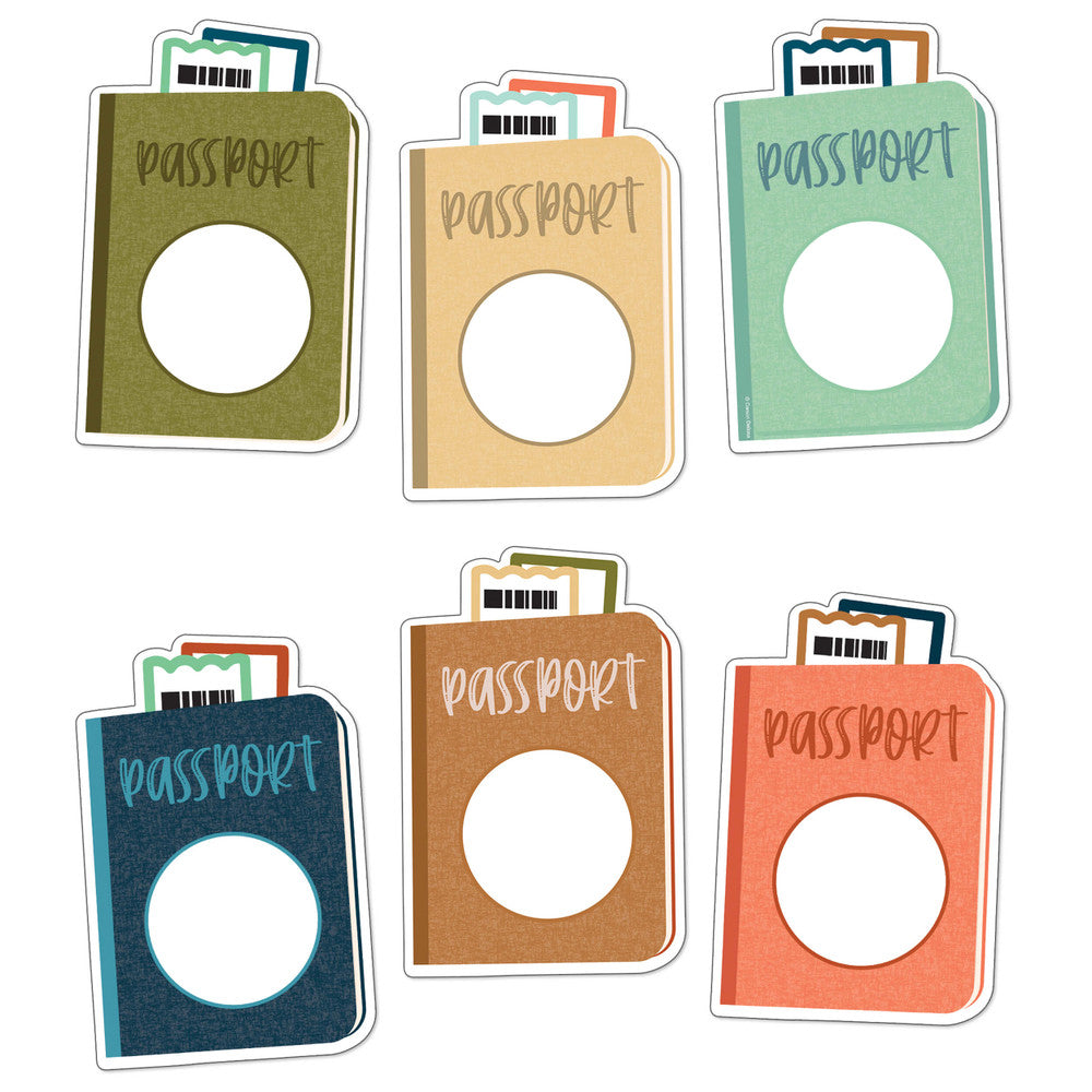 Passports Cutouts |  36 cut-outs