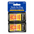 YELLOW COLOR PRINTED SIGH HERE FLAGS PQ.2