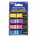 NEON COLOR CODING FLAGS W/DISPENSER PQ.4