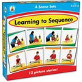 Learning to Sequence 4-Scene Board Game | Grade PK-1