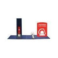 VIEW D-RING BINDER 2" BLUE