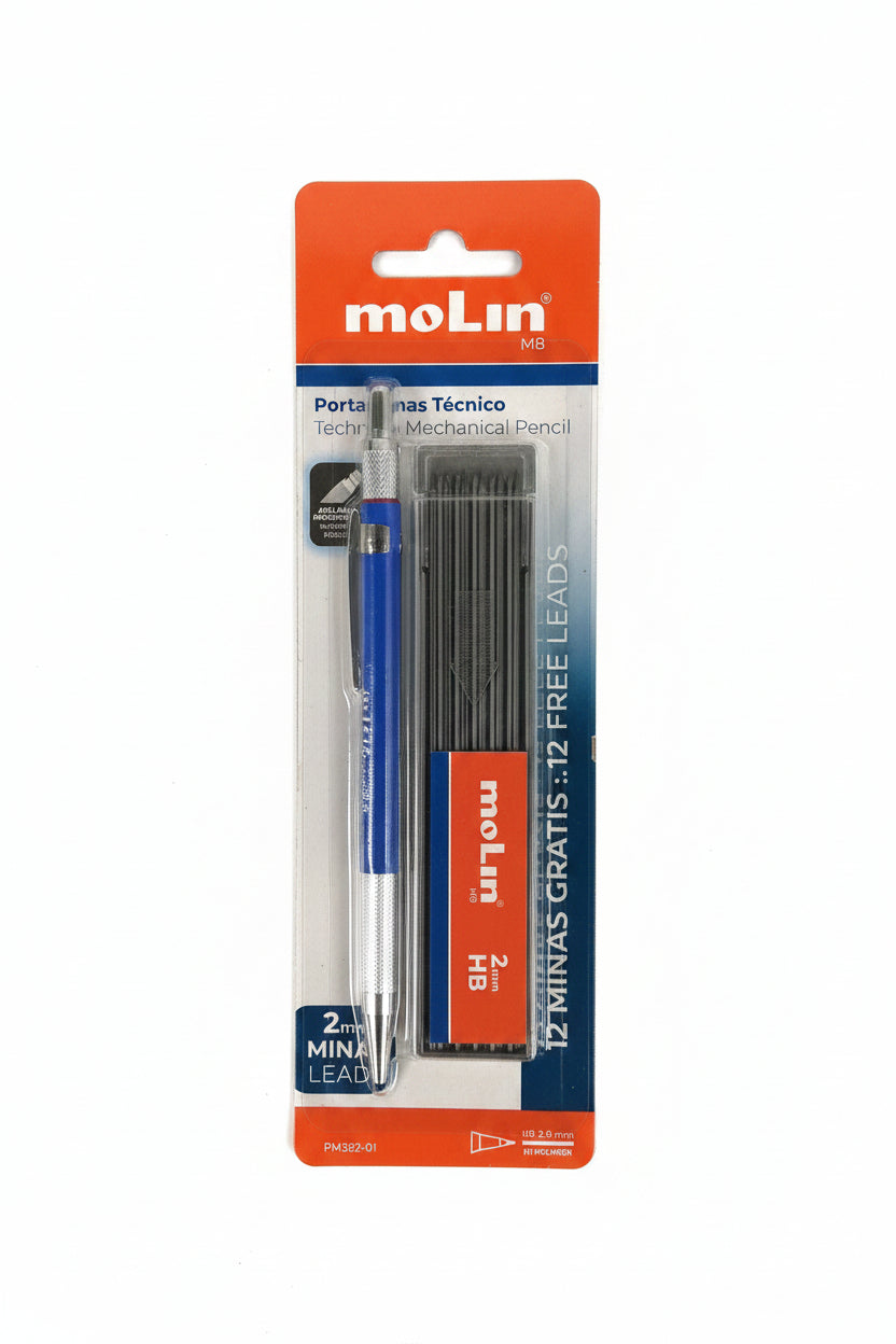 Blister 1 Portaminas | 2mm | 12 Minas Gratis