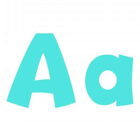 LETTER SKY BLUE