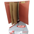 3 Part Folder | Lateral | Legal | Red | Box/10