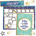 Galaxy Calendar Bulletin Board Set
