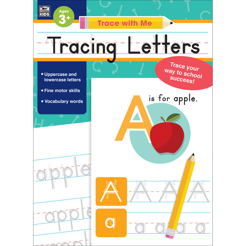 Traicing Letters Activity Book | Toddler -K