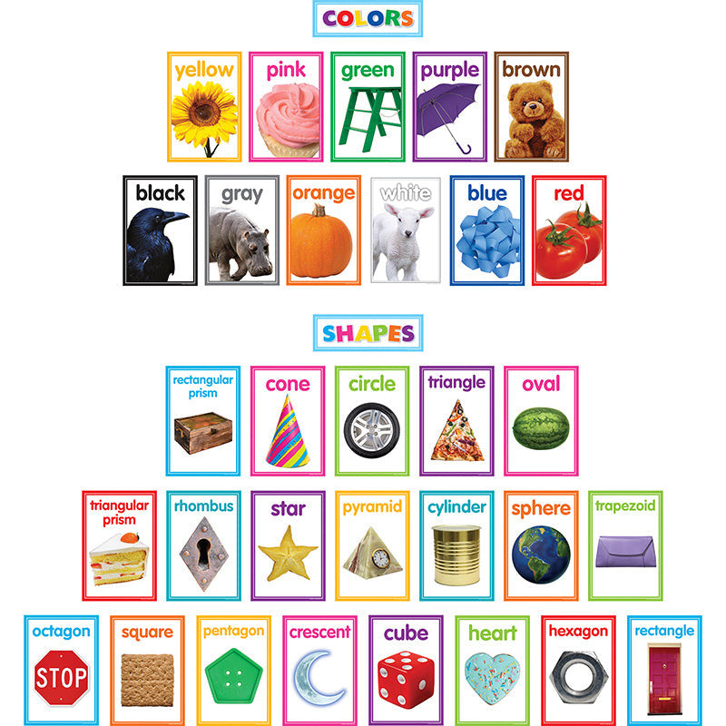 COLORFUL PHOTO SHAPES & COLORS