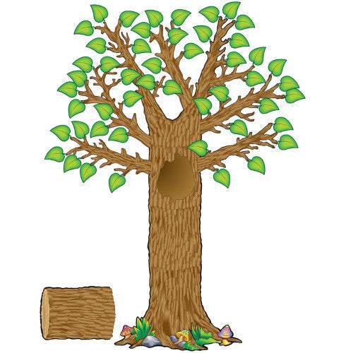 SEASONAL TREE BULLETIN BOARD SET