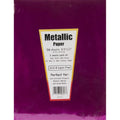 METALLIC FOIL PAPER 8 COLOR 16 SHEETS 8.5" X 11"