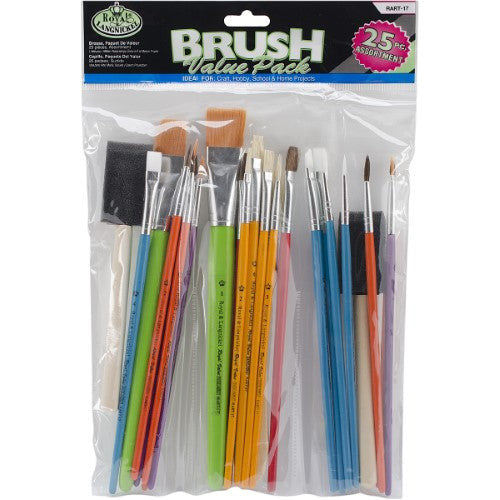 Craft Brush Set Pkg. 25