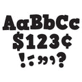 BLACK BOLD BLOCK LETTERS