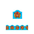 TURKEY TIME BORDER SCALLOPED