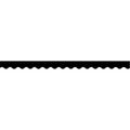 BLACK SCALLOPED BORDER