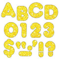 LETTERS YELLOW SPARKLE CASUAL