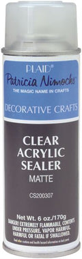 Plaid Clear Acrylic Sealer Aerosol Spray | 6oz