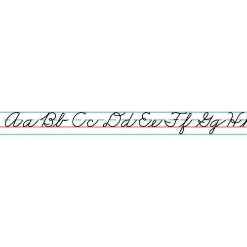 BORDERS CURSIVE ALPHABET DESK TAPE
