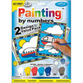 PAINTING BY NUMBERS AIRPLANE & HELICOPTER 12 PC