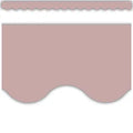 Light Mauve Scalloped Border Trim