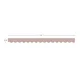 Light Mauve Scalloped Border Trim