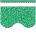 GREEN GLITZ BORDER