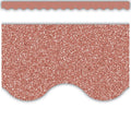 ROSE GOLD GLITZ BORDER