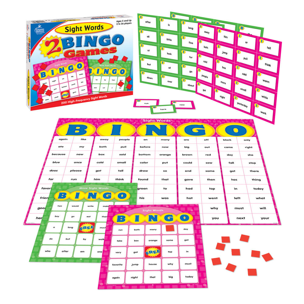 Sight Words Bingo | Grade K-2