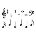 MUSIC SYMBOLS ACCENTS