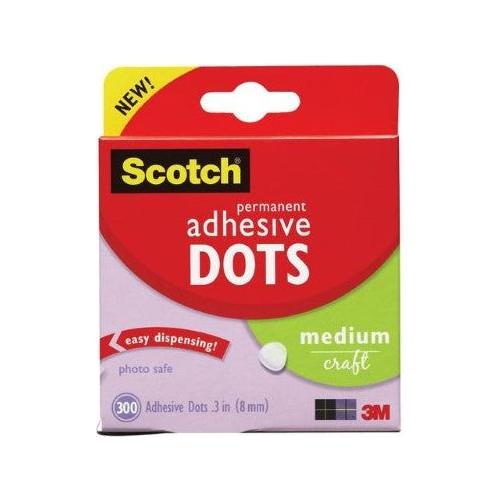 Permanent Adhesive Dot | Medium Craft | 300pc