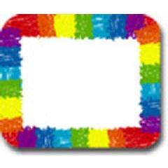 Raimbow name tags